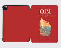 Thumbnail for Oshima Airport (OIM) design on red ipad tablet case