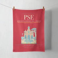 Thumbnail for Mercedita Airport (PSE) design on red towel
