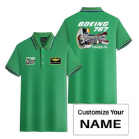Thumbnail for Customisable Boeing 767 Polo Shirt - view 7