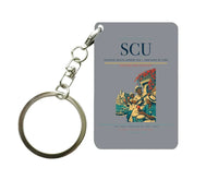 Thumbnail for Antonio Maceo Airport (SCU) design on gray key chain