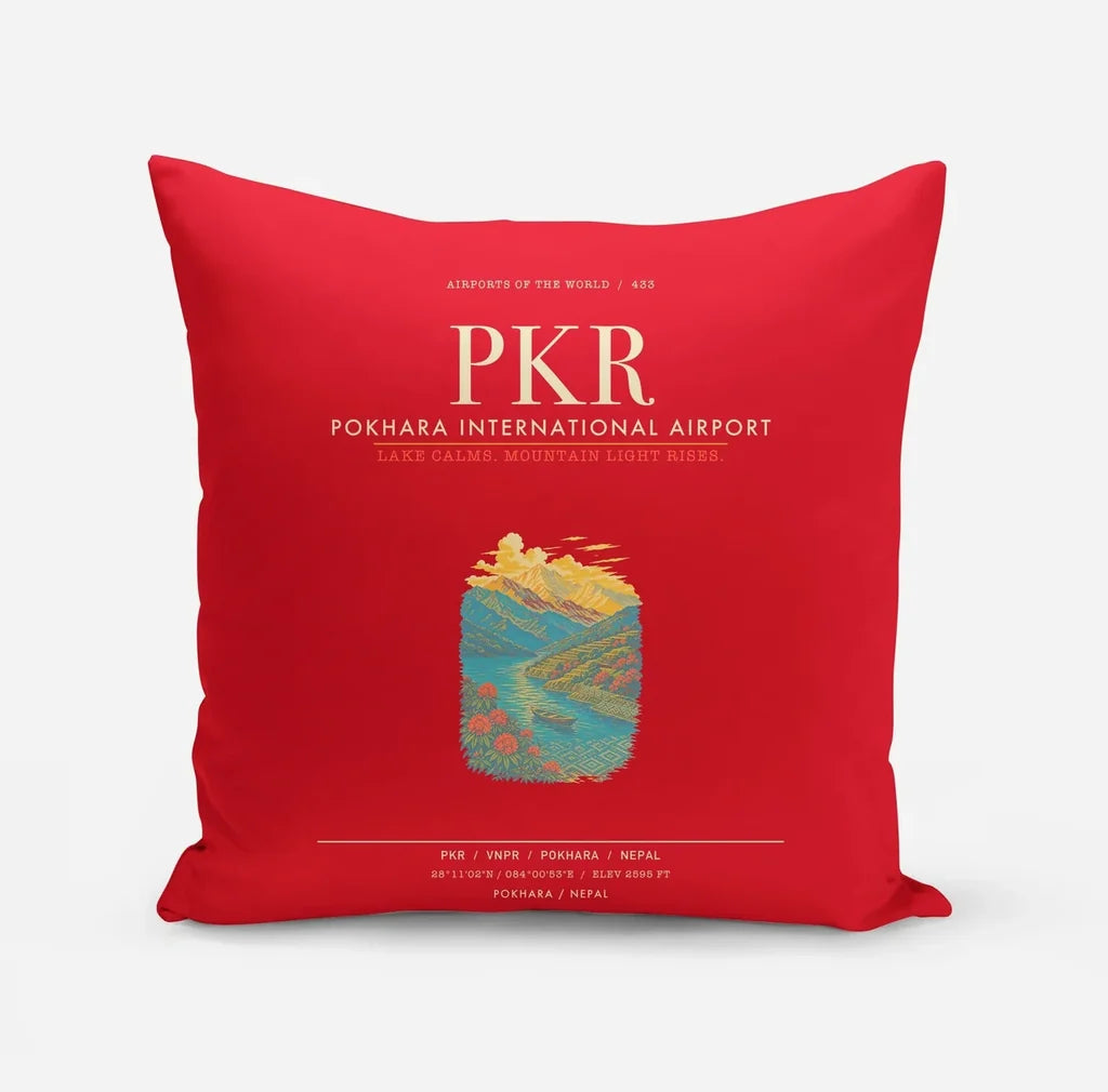 Pokhara International Airport PKR - Red