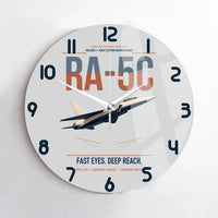 Thumbnail for RA-5C Vigilante design on light gray no frame wall clock