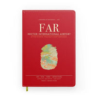 Thumbnail for Hector International Airport (FAR) design on red notebook