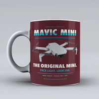 Thumbnail for Mavic Mini Mug design on dark red dji
