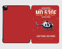 Thumbnail for MD Helicopters MD 530F design on red ipad tablet case