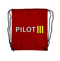 Thumbnail for Pilot & Stripes Drawstring Bag - view 7