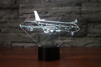 Thumbnail for Customisable Airbus A340 3D Lamp - view 8