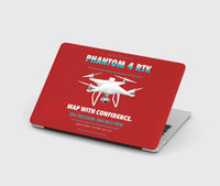 Thumbnail for DJI Phantom 4 RTK design on red MacBook case