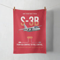Thumbnail for S-3B Viking design on red towel