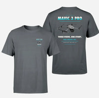 Thumbnail for DJI Mavic 3 Pro design on gray t shirt