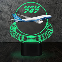 Thumbnail for Customisable Boeing 747 3D Lamp - view 7
