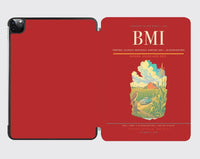 Thumbnail for Central Illinois Regional Airport (BMI) design on red ipad tablet case