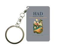 Thumbnail for Halmstad Airport (HAD) design on gray key chain