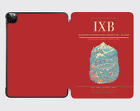 Thumbnail for Bagdogra International Airport (IXB) design on red ipad tablet case