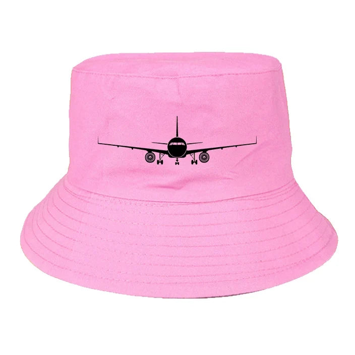 Airbus A320 Silhouette summer hat - light pink