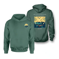 Thumbnail for VINTAGE G4504 - The Searchlight Choir - Double-Side Hoodie design on green double side