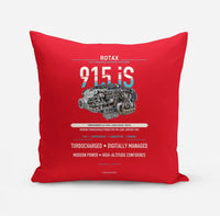 Thumbnail for 915 iS design on red pillow