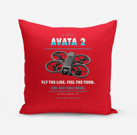 Thumbnail for DJI Avata 2 design on red pillow