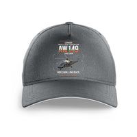 Thumbnail for Leonardo AW149 design on gray printed hat
