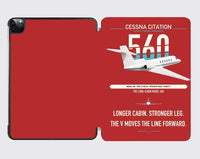 Thumbnail for Cessna Citation 560 - Citation V design on red ipad tablet case