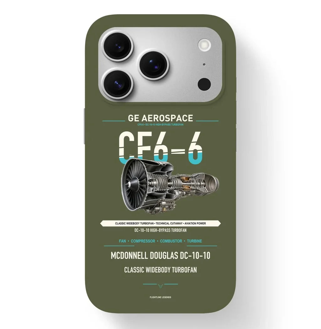 CF6-6 Case design on green army iphone case