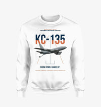Thumbnail for KC-135 STRATOTANKER design on white sweatshirt
