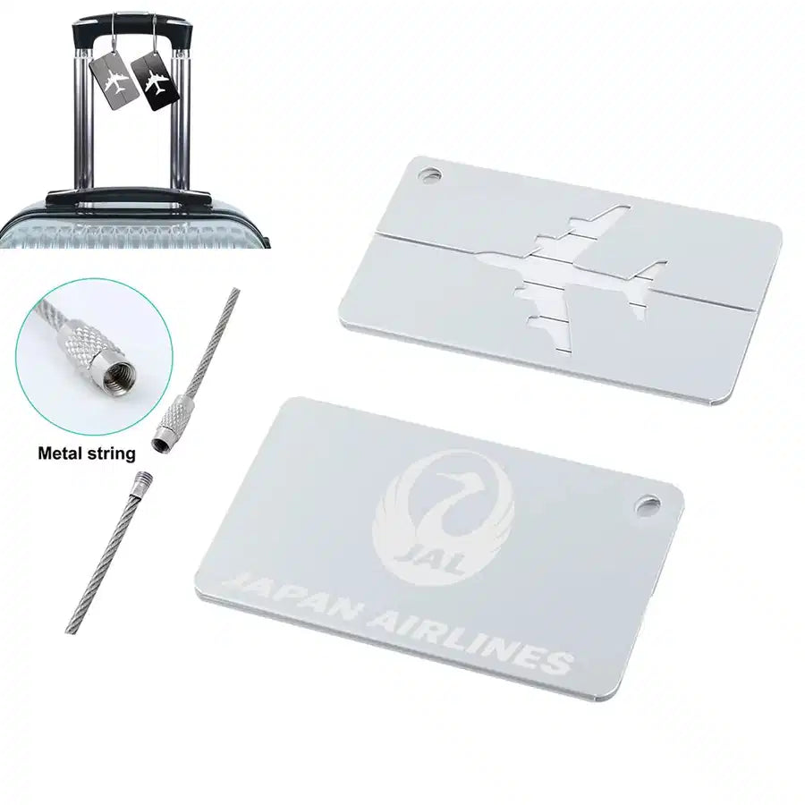 Japan Airlines Aluminum Luggage Tags – Aviation Shop