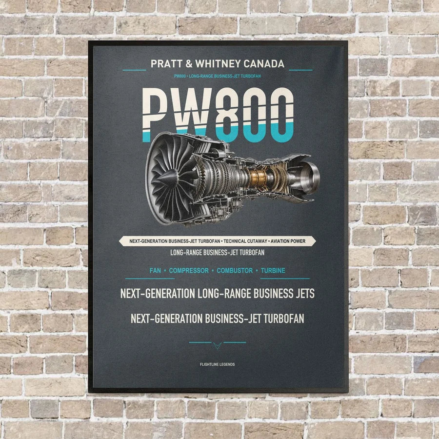 PW800 vertical canvas print - framed - gray background