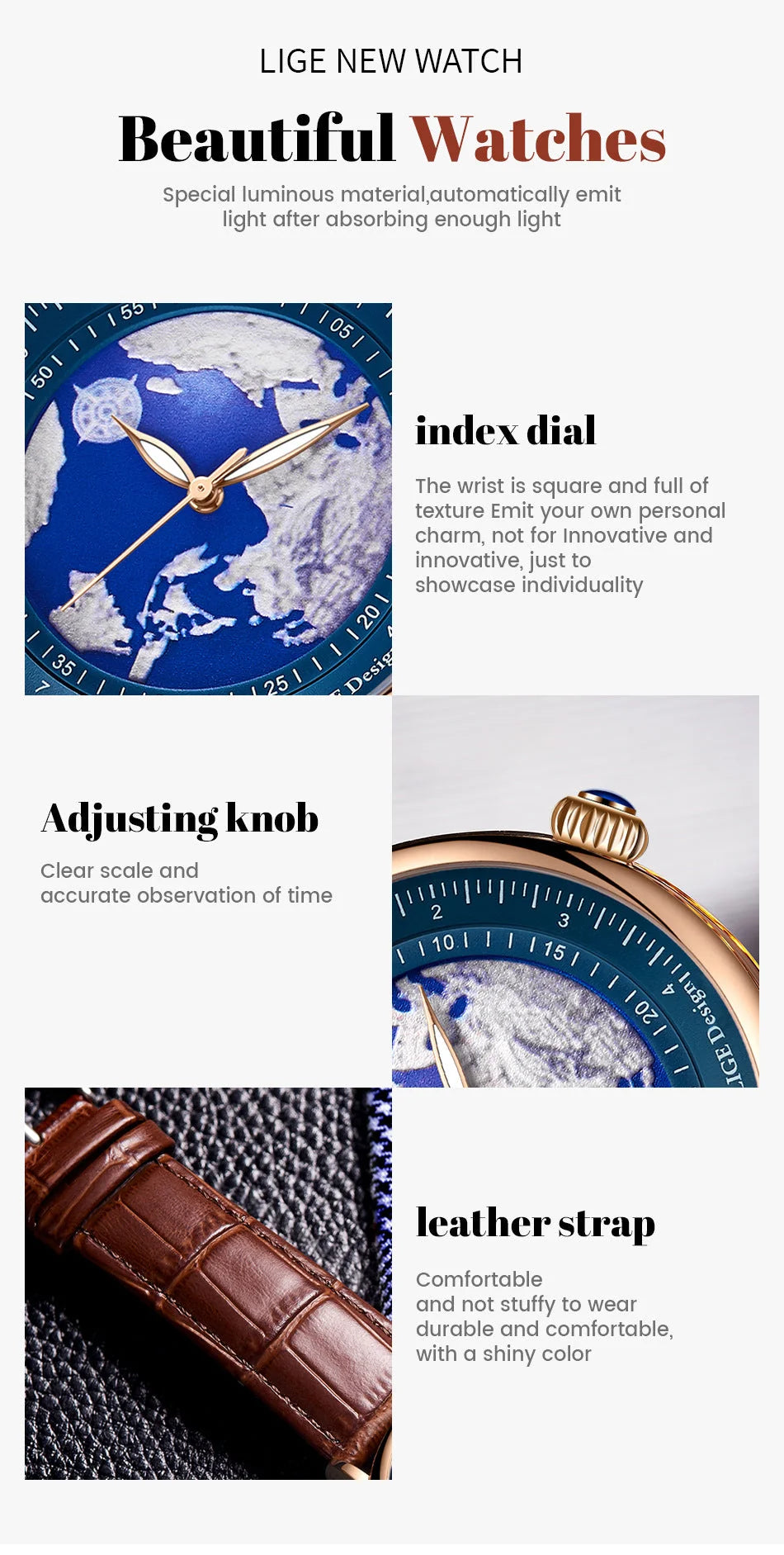Waterproof Luminous Unique Men Watch - view 9