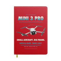 Thumbnail for DJI Mini 3 Pro design on red notebook