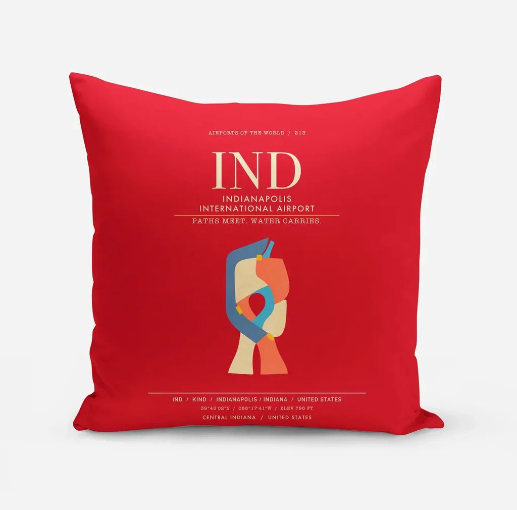 Indianapolis International Airport IND - Red