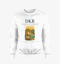 Thumbnail for Leopold Sedar Senghor International Airport (DKR) design on white sweatshirt