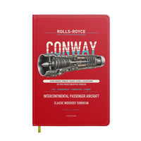 Thumbnail for CONWAY design on red notebook