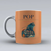 Thumbnail for Gregorio Luperón International Airport (POP) airport code design on orange ceramic mug