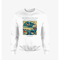 Thumbnail for VINTAGE G4439 - The Porthole Pen Pals - Designed Sweatshirts design on white