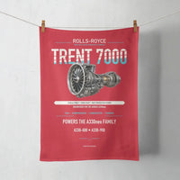 Thumbnail for TRENT 7000 design on red towel