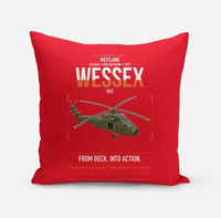 Thumbnail for Westland Wessex HU5 design on red pillow