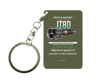 Thumbnail for JT8D Key Chain design on green army key chain