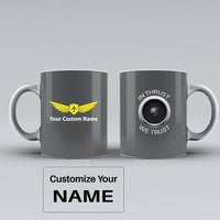 Thumbnail for Customisable Thrust We Trust Mug - view 7
