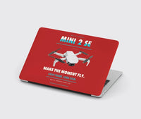 Thumbnail for DJI Mini 2 SE design on red MacBook case