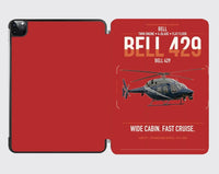 Thumbnail for Bell 429 design on red ipad tablet case