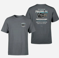 Thumbnail for PW4000-94 design on gray t shirt