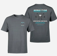 Thumbnail for DJI Agras T100 design on gray t shirt