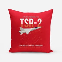 Thumbnail for BAC TSR-2 design on red pillow