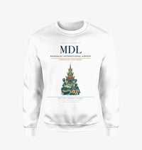 Thumbnail for Mandalay International Airport (MDL) design on white sweatshirt