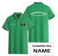 Thumbnail for Customisable Travelling All Around The World Polo Shirt - view 7