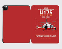 Thumbnail for Airbus H175 design on red ipad tablet case