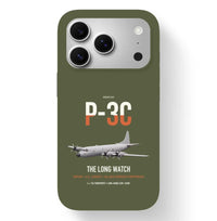 Thumbnail for P-3C Orion design on green army magsafe iphone case, for iPhone 17 Pro