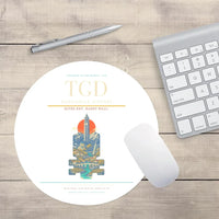 Thumbnail for Podgorica Airport TGD Mouse-Pad Round - White