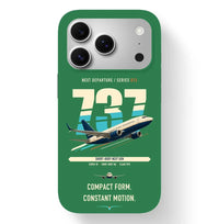 Thumbnail for Boeing 737-700 NG design on green magsafe iphone case